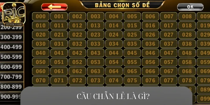 Cầu chẵn lẻ là thuật ngữ chỉ chuỗi kết quả có quy luật lặp lại 