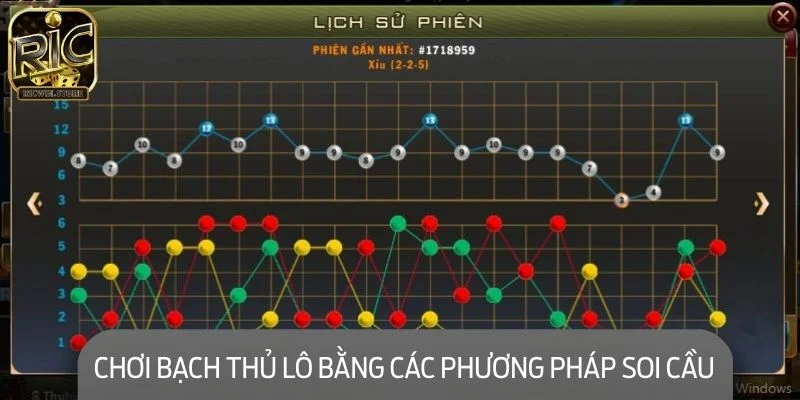 Chơi bạch thủ lô hiệu quả bằng các phương pháp soi cầu