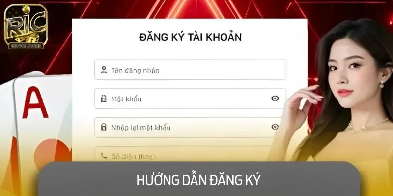 Hướng Dẫn Đăng Ký RICWIN Chỉ Chưa Đầy 3 Phút Đơn Giản