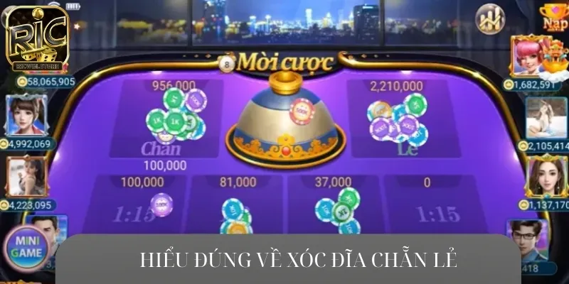 Xóc đĩa chẵn lẻ là trò chơi hấp dẫn được nhiều anh em yêu thích