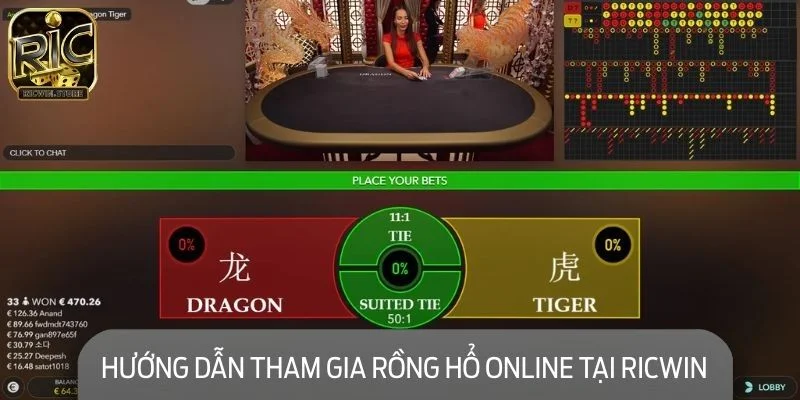 Cách tham gia trò chơi tại cổng game RICWIN